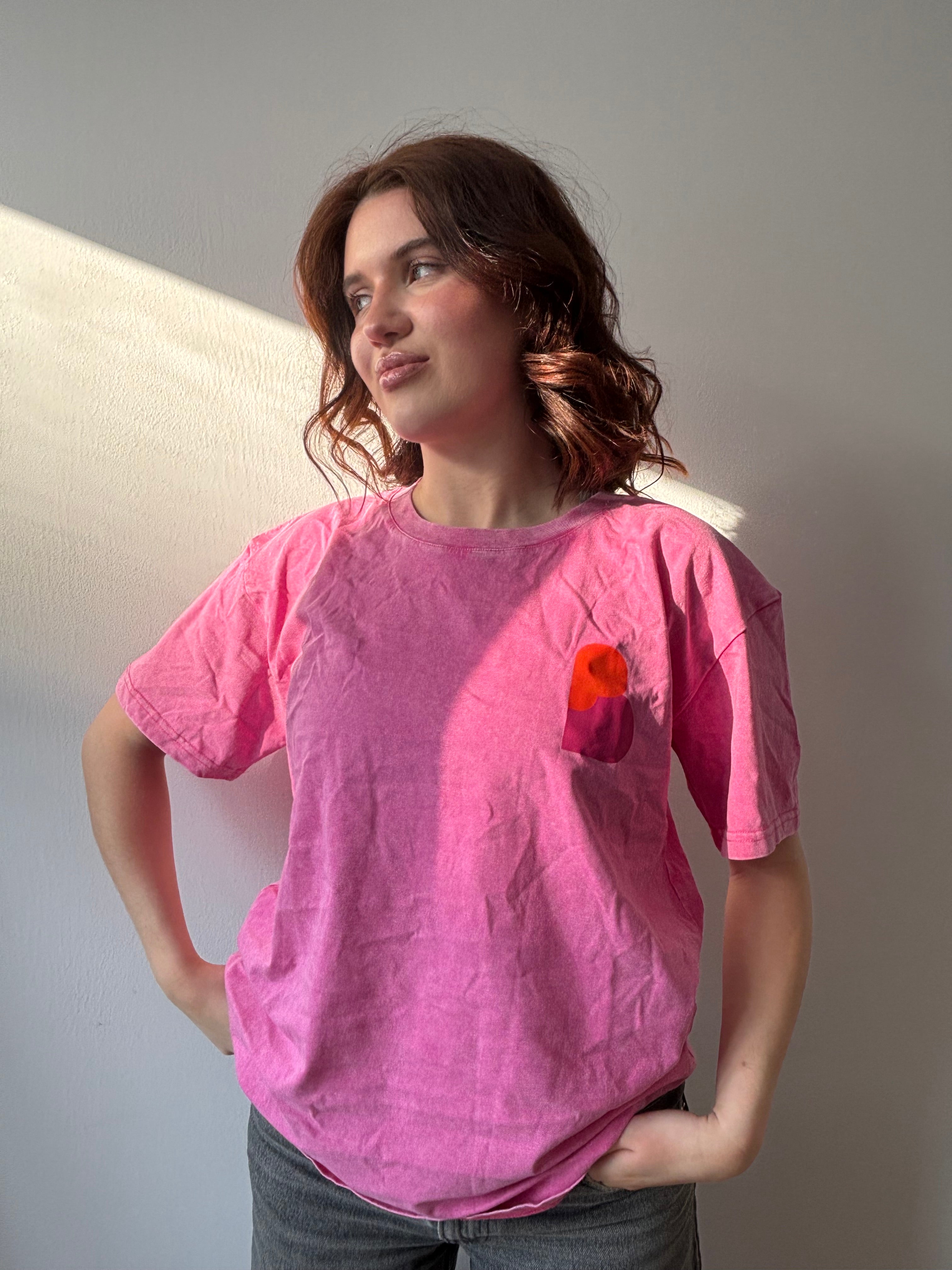 T-shirt rose
