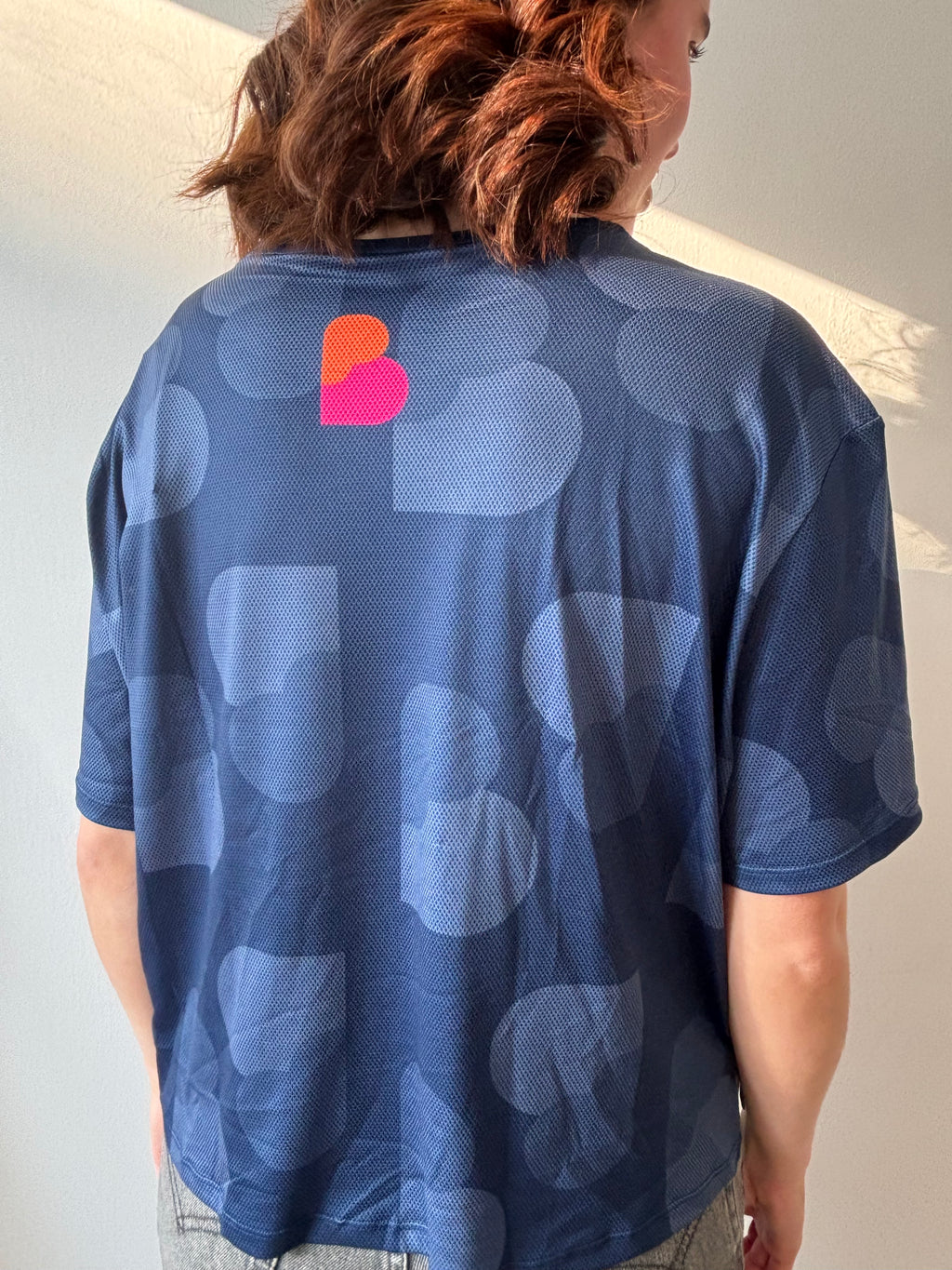 T-shirt bleu - Belle et Puissante