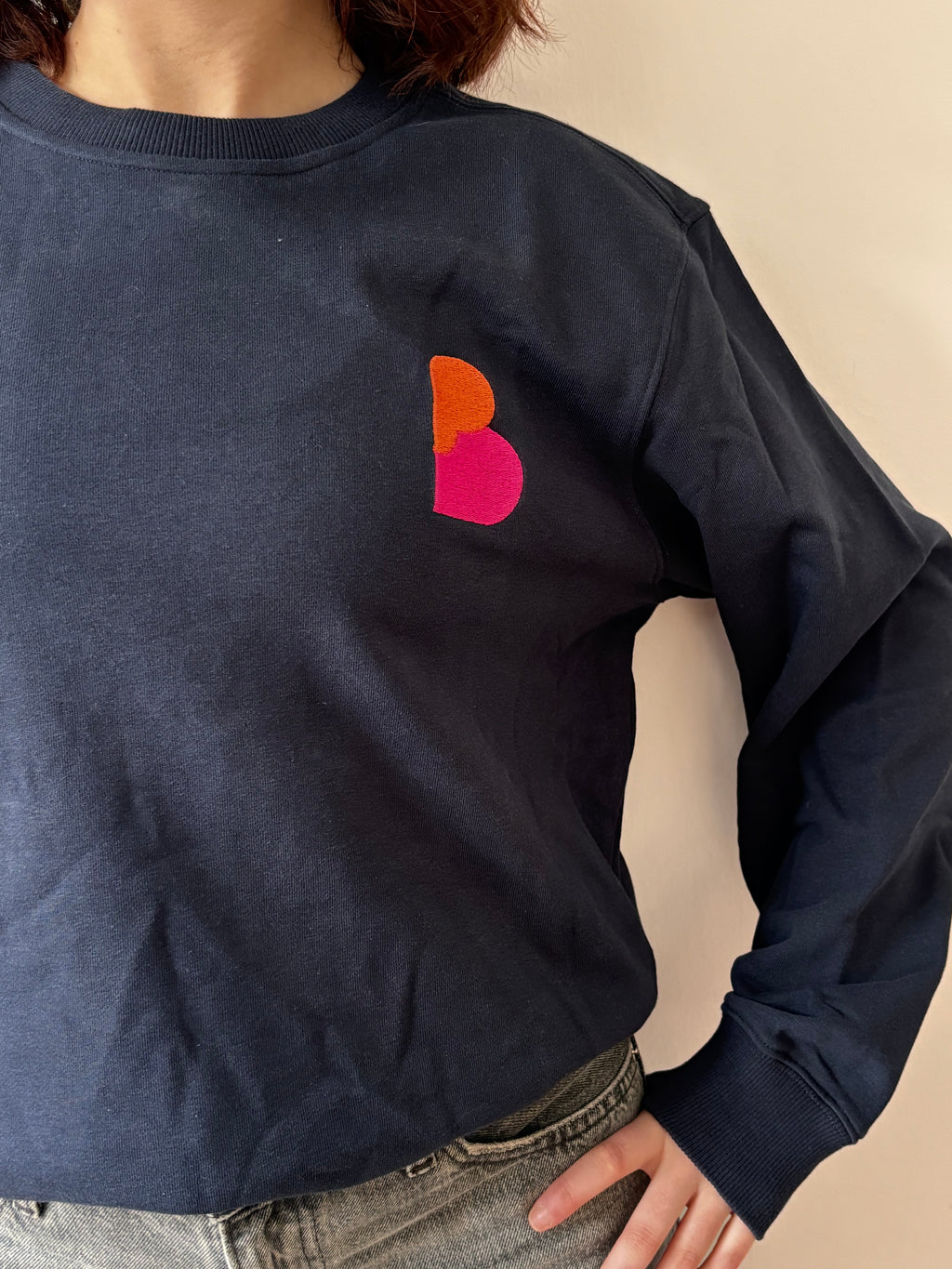 Crewneck marine régulier