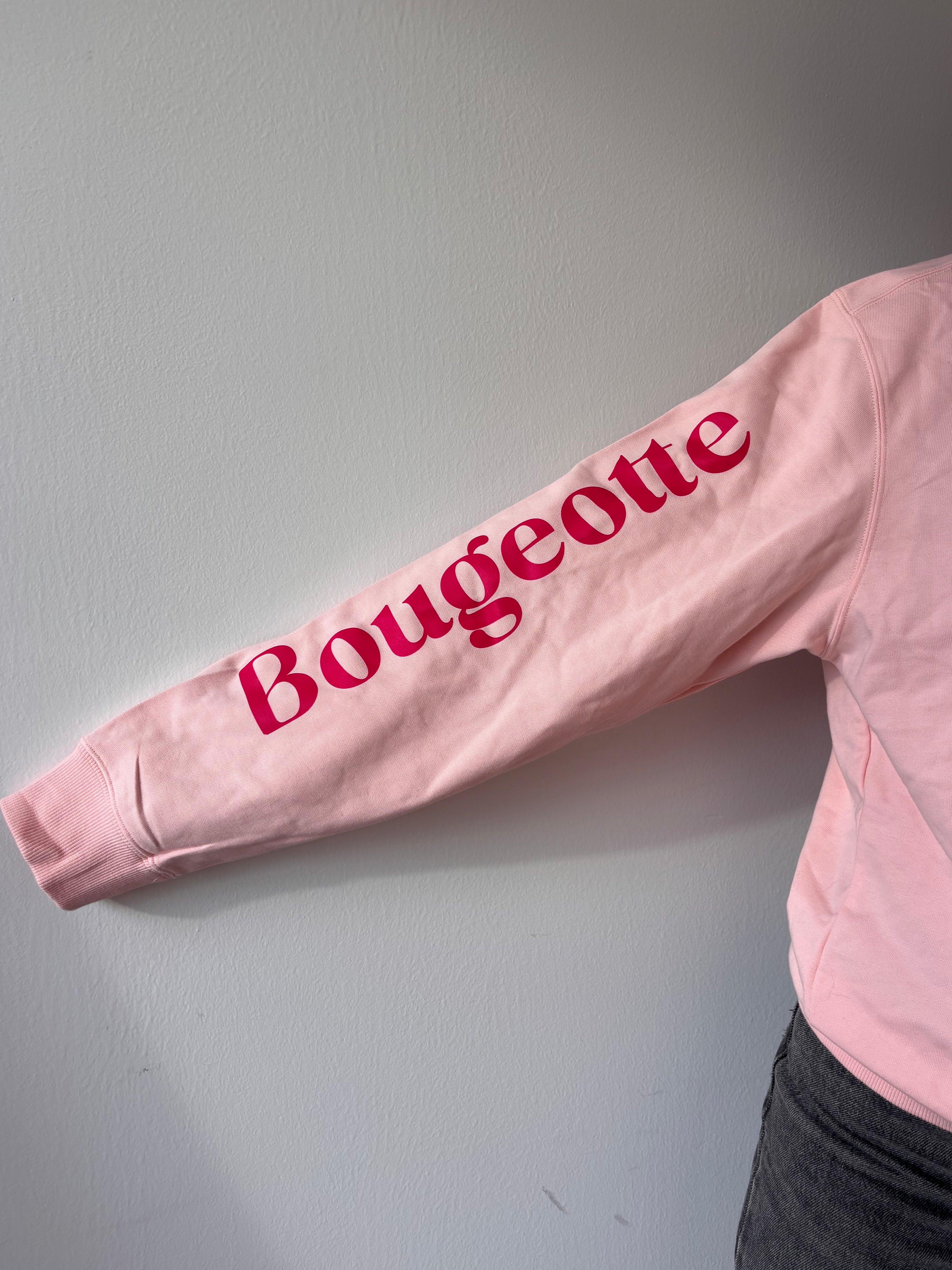 Crewneck rose régulier