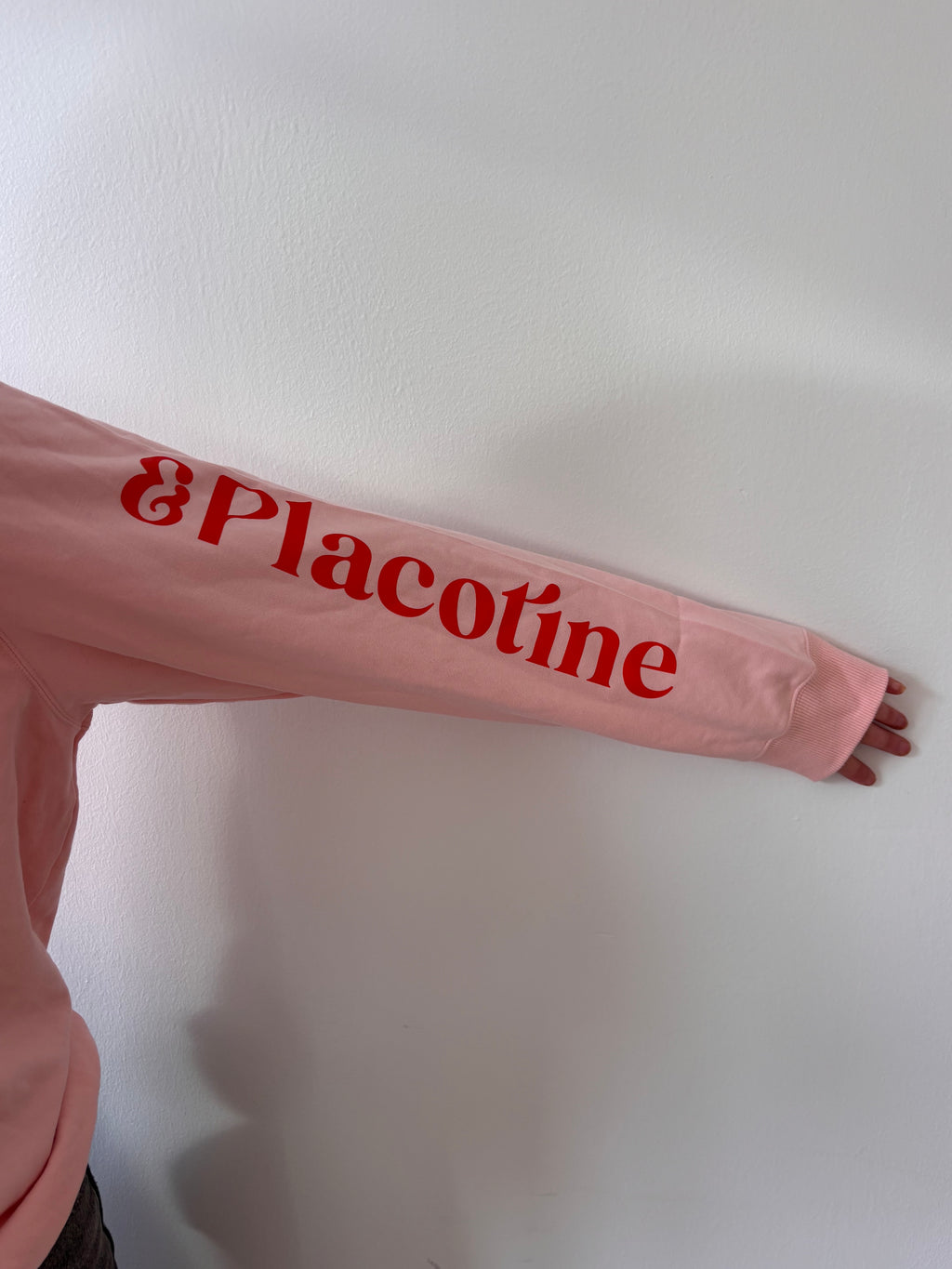 Crewneck rose régulier